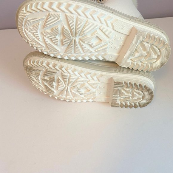 Pajar Tall White Debby Waterproof Boots Size 8 - Picture 9 of 10